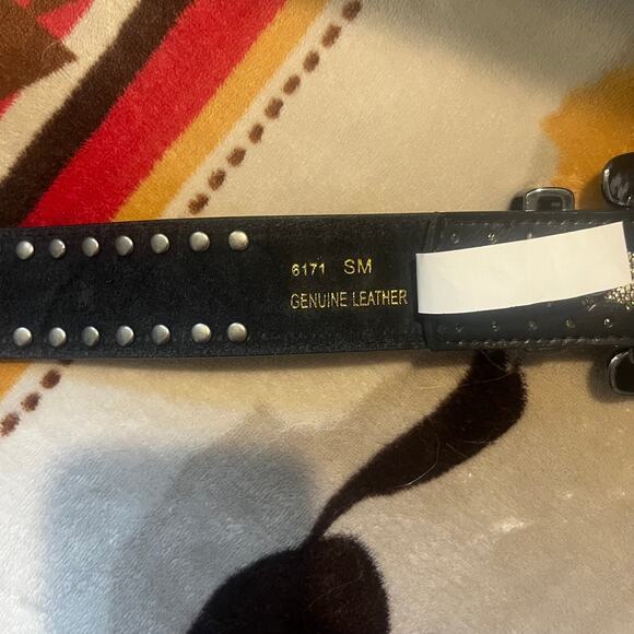Studded Black Belt - Picture 4 of 5